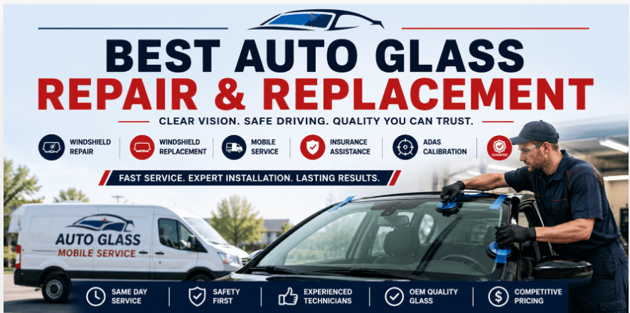 Best Auto Glass Repair & Replacement Services: How to Choose the Right Auto Glass Company