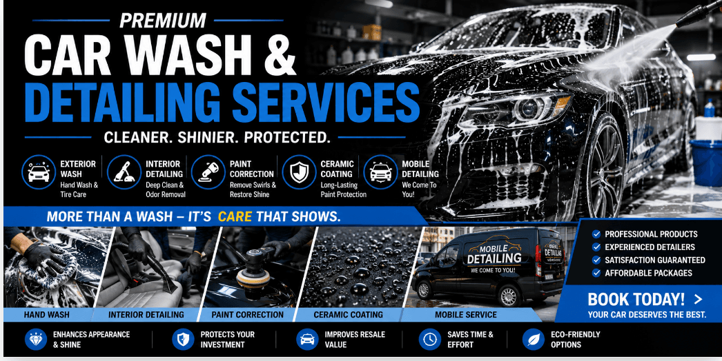 Best Car Wash & Detailing Services: How to Choose the Right Auto Detailing Company