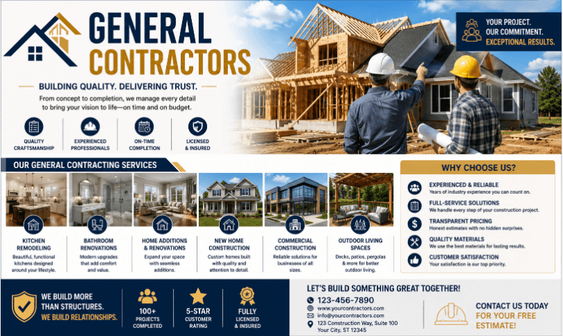 Best General Contractors: How to Choose the Right Construction Company