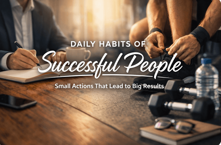 Daily Habits of Successful People - Small Actions That Lead to Big Results