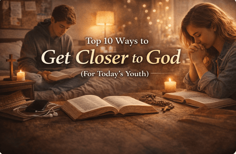 Top 10 Ways to Get Closer to God for For Today's Youth