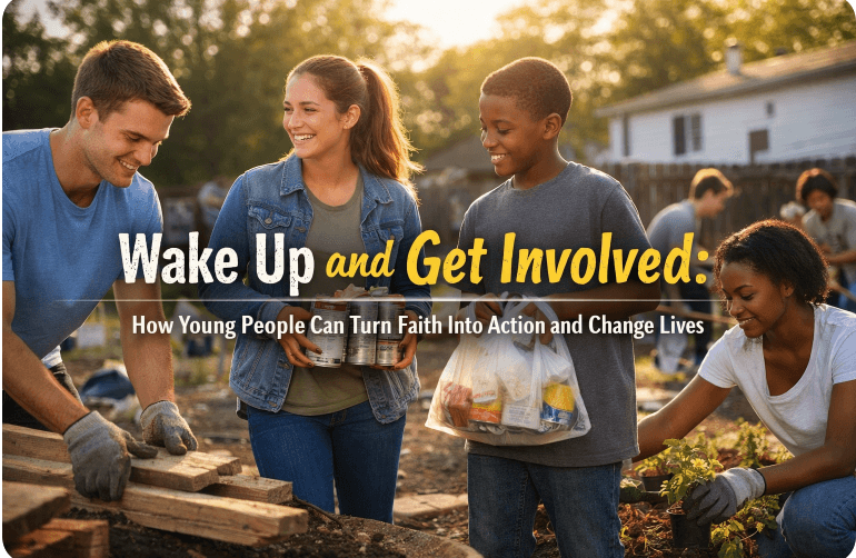 Wake Up and Get Involved: How Young People Can Turn Faith Into Action